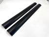 BMW E39 96-03 Compatible Door Sill Plate Strip Set Black 2pcs 51478204007