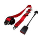 Old Beetle T1 T2 Bus Karmann Ghia Bug Kafer Compatible 3 Point Seat Belts Pair