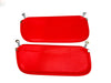 Corvette C3 Stingray 1969-1976 Compatible Sunvisor Set Pair With Bracket L + R 2 Pieces