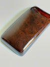 Wood Walnut Box Lid Center Armrest Cover For Mercedes Clk-Class W208 1997-2002