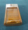 Mercedes R107 300SL Compatible Zebrano Color Wood Console Cassette Storage Center Box Arm Insert