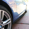 Side skirt sill extension lower side lip for Bmw F30 3 series 2012-2018