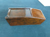 Mercedes S Class W126 Sel Compatible Walnut Color Wood Console Cassette Storage Box Insert Center