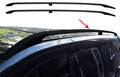 Black Roof Racks Side Bar Side Rails For Mercedes Metris 126 Inch Wheelbase