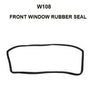Mercedes Benz W108 Front Windscreen Rubber Seal Gaskets 250S 280S 250Se 280Se