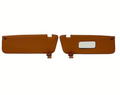 Sunvisor And Clips Set For Mercedes R107 W107 C107 Tobacco Color 1078100570 1078100610