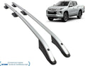 Fit For Mitsubishi Triton L200 Silver Gray Roof Rails Side Bars 2019-2020