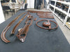 Mercedes W108 Compatible Walnut Color Full Wood Set With Steering Wheel