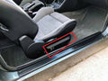 Pair Of Passanger And Driver Front Seats Outside Rail Cover For Bmw E30 Coupe