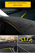 Custom Molded Carpet Dashboard Protector Cover for ALFA ROMEO 147 MK1 MK2 01-09