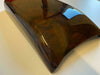 Wood Walnut Box Lid Center Armrest Cover For Mercedes Clk-Class W208 1997-2002