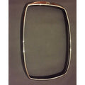 Mercedes Benz W114 W115 Headlight Glass Chrome Bezel Trim Frame 2Pcs Pair