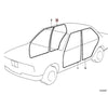 BMW E53 X5 Series 1998- 2006 Compatible Door Seals Weatherstrip Inner DOOR Seal Gaskets