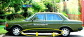 Mercedes Benz W123 Sedan 4 Doors Chrome Lower Side Molding Trim Set 8 Pcs