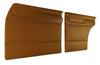Mercedes W115 200 230 230.4 230.6 220D Interior Door Panel Tobacco 4 Pcs Pair