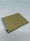 For BMW E39 1995-2004 Accordion Center Armrest Tunnel Blade Rollup Beige Color