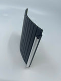 For BMW E39 1995-2004 Accordion Center Armrest Tunnel Blade Rollup Black Color