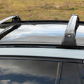Strong Roof Rack Cross Bars for Audi A6 C6 Avant 06 - 11 Black