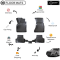 3D Molded Interior Car Floor Mat for AUDI Q7 2015-Up
