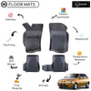 Custom Molded Rubber Floor Mat for Fiat Palio 1996 - Up Black