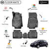 Custom Molded Rubber Floor Mat for Mercedes B-Class W245 2005-2011 Black