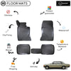 Custom Molded Rubber Floor Mat for Mercedes E-Class W123 1976-1986 Black