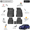 Custom Molded Rubber Floor Mat for Nissan Pulsar 2014 - Up Black