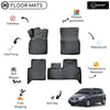 Custom Molded Rubber Floor Mat for Renault Scenic 2 2003-2009 Black