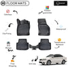 Custom Molded Rubber Floor Mat for Seat Toledo 1998-2004 Black
