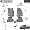 Custom Molded Rubber Floor Mat for Seat Toledo 2004-2009 Black