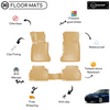 3D Molded Interior Car Floor Mat for BMW 5 Series F10 2009-2013
