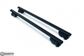 Black Fit For Toyota Siena MPV Top Roof Rack Cross Bars Rails Lockable 2011-