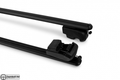 Black Fit For Volvo V70 SW Top Roof Rack Cross Bars Rails Lockable 2007-