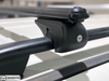 Black Fit For Renault Kangoo Top Roof Rack Cross Bars Rails Lockable 1997-2007