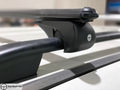Black Fit For Volvo XC70 SW Top Roof Rack Cross Bars Rails Lockable 2013-