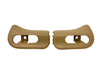 Sun Visor Trim Caps Set for Mercedes R129 SL Class 1994-2001 A1298110561 A1298110661
