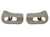 Sun Visor Trim Caps Set for Mercedes R129 SL Class 1994-2001 A1298110561 A1298110661