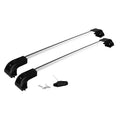 Strong Roof Rack Cross Bars for Dacia Lodgy 2013 - 2022 Silver