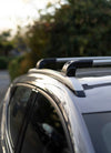 Strong Roof Rack Cross Bars for Chevrolet Bolt EUV 2021-2023 Up Silver
