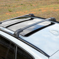 Strong Roof Rack Cross Bars for Seat Tarraco 2018 - Up Black
