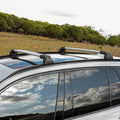 Strong Roof Rack Cross Bars for Mitsubishi Outlander 12-17 Silver