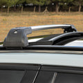 Strong Roof Rack Cross Bars for Chevrolet Trailblazer 2020 - Up Silver