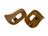 Sun Visor Trim Caps Set for Mercedes R129 SL Class 1994-2001 A1298110561 A1298110661