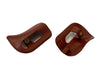 Sun Visor Trim Caps Set for Mercedes R129 SL Class 1994-2001 A1298110561 A1298110661