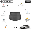 Vehicle Specific Rubber Trunk Mat Cargo Liner for Citroen Cactus 2014 - Up