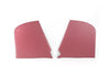Pedal Side Cardboard Interior Trim Set Of 2 For Mercedes W114 W115 Burgundy 1156882706 1156882806