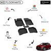 4D Premium Rubber Car Floor Mat for Hyundai Kona 2017 - Up