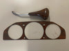 Fit for W124 Mercedes Benz Speedometer Cover Walnut and Shift Knob