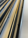 Mercedes Benz W123 Sedan 4 Doors Chrome Side Mouldings Trim 9 Pcs S.Steel