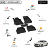 4D Premium Rubber Car Floor Mat for Mercedes E Class W214 2021 - Up